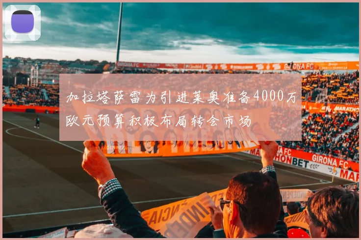 加拉塔萨雷为引进莱奥准备4000万欧元预算积极布局转会市场
